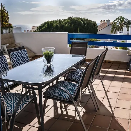 Sea View With Great Terrace And 4 Pools - Duquesa 308 Apartment